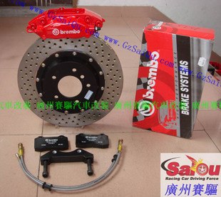 供应BREMBO刹车套件/卡宴版大六活塞专用加强型高性能刹车系统