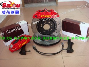 供应台湾TT-改装大四活塞配分体盘/改装刹车套装