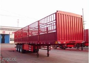 骏昌牌HSC9401CSC型仓栅式半挂车