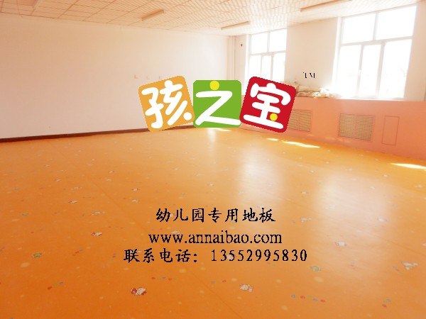 供应幼儿园环保安全胶地板,卡通安全地胶