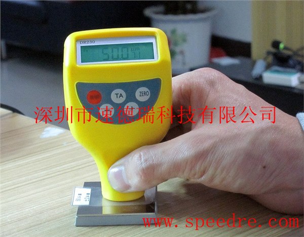 供应便携式可连接电脑打印膜厚计DR230两用涂层测厚仪