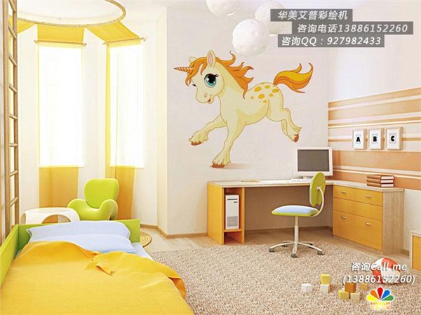 折叠式墙体彩绘机-无框画图片-喷绘机价格表-卧室墙纸图片大全