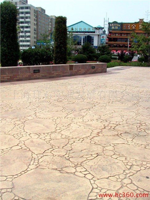 供应南京压花地坪合肥压花混凝土生活