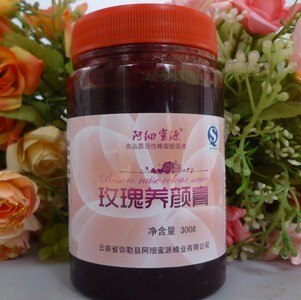 云南野生玫瑰酱云南土蜂蜜云南荷花粉云南花粉等优选啊细密源蜂业