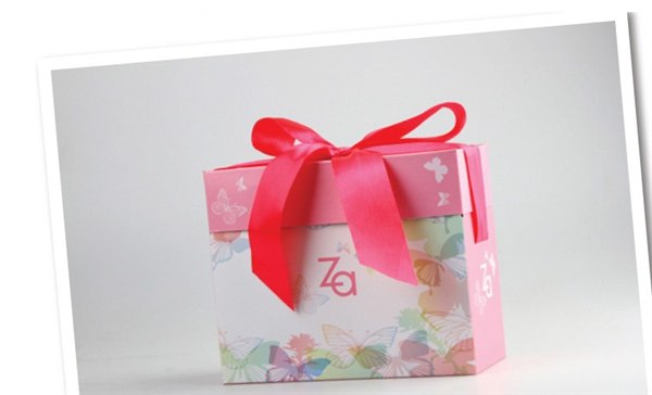 Za姬芮 Za清新礼盒 礼品盒 礼品袋 （粉色）