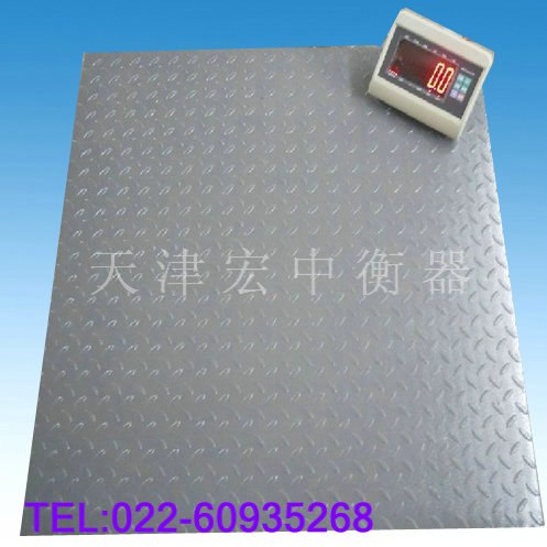 供应2吨称汽车地秤/5吨电子平台秤价格