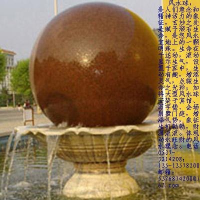 园林景观石雕花钵亭台,石雕喷泉，石雕风水球