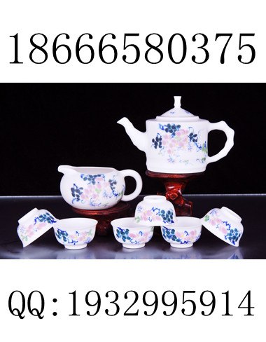供应高档手绘茶具生产厂家