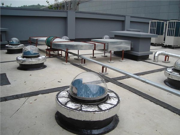 供应南京大学游泳馆安装了DGG530管道式日光照明系统
