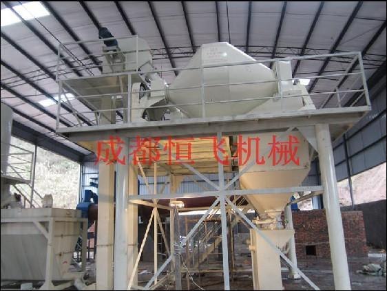 重庆中空玻化微珠设备干粉搅拌机选成都恒飞4006633613