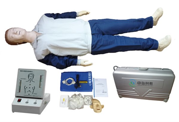 高级电子显示心肺复苏训练模拟人