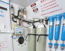 供应救生舱压缩空气供气系统 矿用紧急避难系统 煤矿避难硐