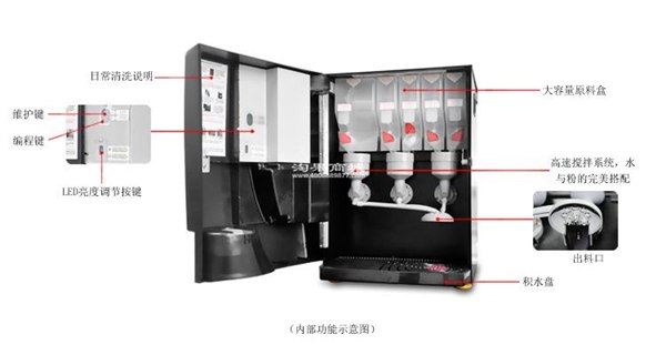 供应 速溶型咖啡饮料机- 新生代5S