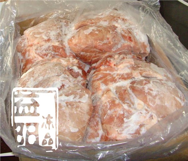 供应冷冻方中肉冷冻猪脊皮