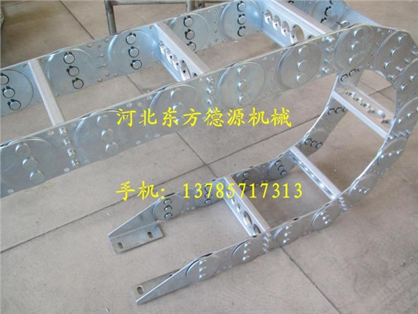 油管辅助钢制拖链配件，油管辅助钢制拖链制造商