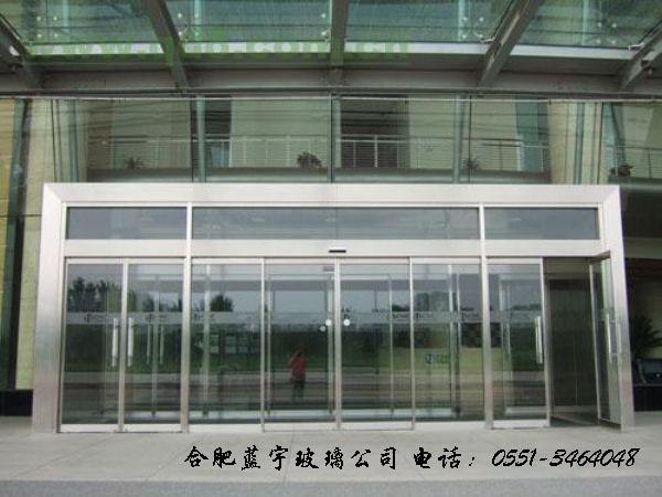 安徽玻璃自动门哪家好—安徽玻璃自动门安装 首选蓝宇玻璃