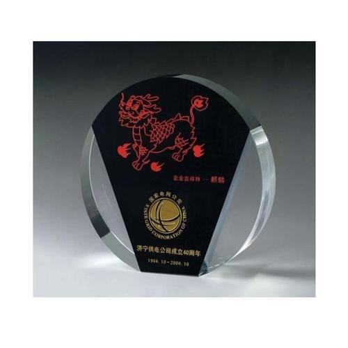 磐石工艺精工细作水晶奖牌 奖杯 校庆礼品，质优价廉。
