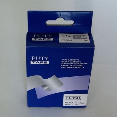 供应新疆兄弟标签机TZ-441红底黑字标签纸18MM
