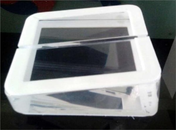 体验店IPad mini亚克力方形展示座 迷你平板防滑方底座