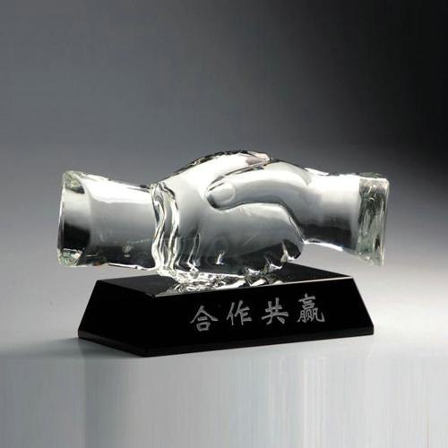 水晶摆件，水晶工艺品，校庆礼品，礼品定做