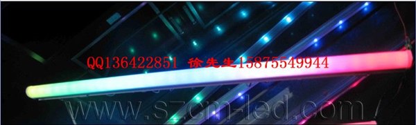 供应深圳厂家供应LED七彩护栏管数码管彩虹管