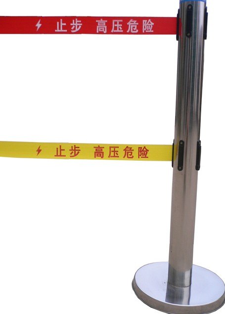 不锈钢警示带式伸缩围栏5米供应