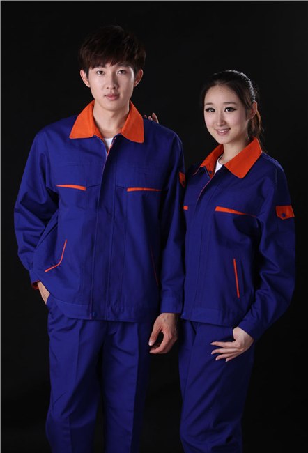 供应现货珠帆普通工装厂服工程服劳保服工作服员工制服批发SK1101