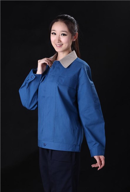 供应现货珠帆普通工装厂服工程服劳保服工作服员工制服批发SK1108
