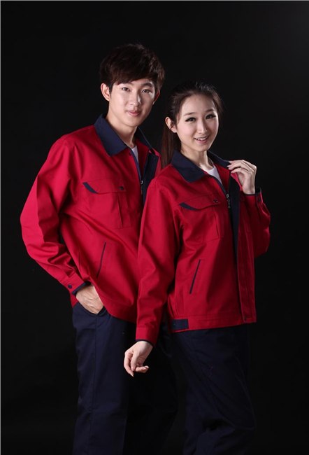 供应现货珠帆普通工装厂服工程服劳保服工作服员工制服批发SK1110