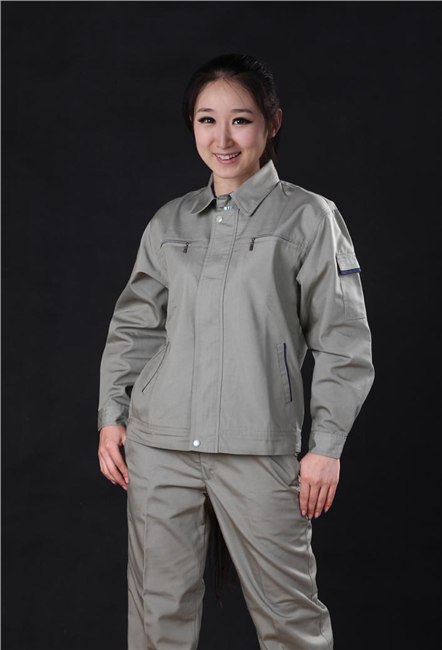 供应现货珠帆普通工装厂服工程服劳保服工作服员工制服批发SK1111