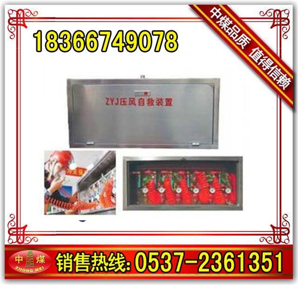 供应ZYJ箱式压风自救装置