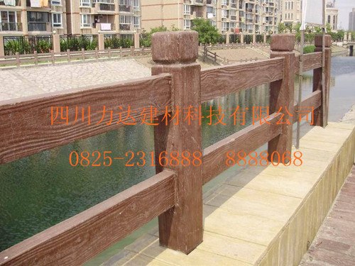 供应四川重庆贵州水泥仿木护栏  力达建材