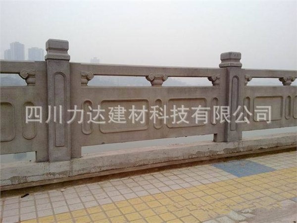 供应四川成都金堂遂宁南充铸造石栏杆生产厂家