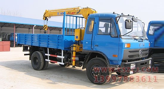 东风145随车起重运输车【厦工楚胜】物美价廉！