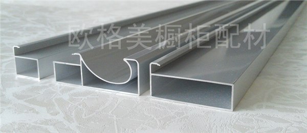 厂家供应晶钢门新款铝材L款拉手 升级版