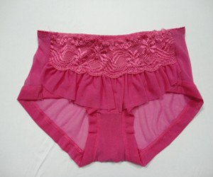 蕾丝花边女式三角裤批发