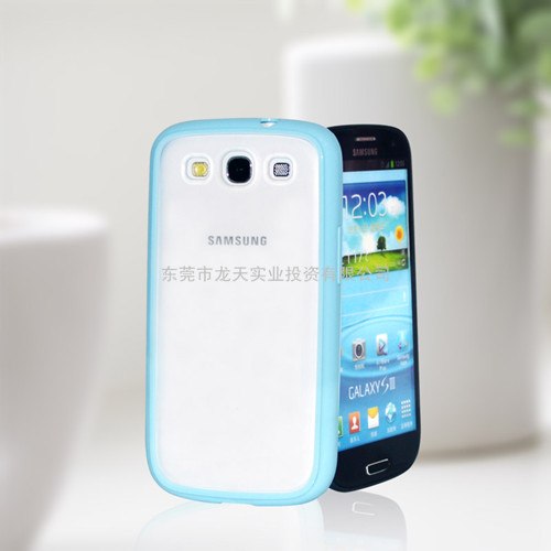 供应TK三星I9300双色磨砂手机保护套TPU超薄手机外壳