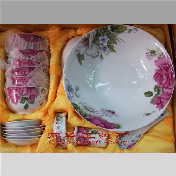 供应粉彩瓷餐具 景德镇陶瓷 陶瓷餐具