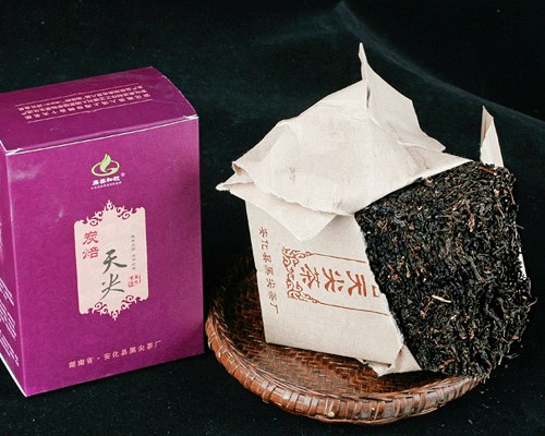 供应安化黑茶 炭焙天尖黑茶