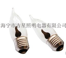 供应烛形灯泡火焰灯泡CA32