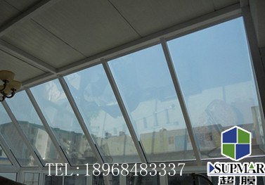 台州椒江黄岩路桥温岭玻璃房贴膜阳光房采光顶防晒隔热膜防爆膜