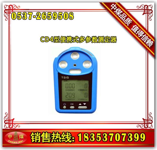 供应CD4型便携式多参数测定器 证件齐全厂家直销