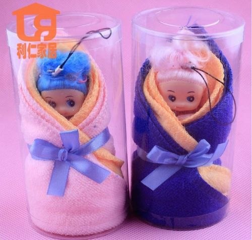 加工定制春节礼品儿童礼品雪儿蛋糕毛巾 促销礼品