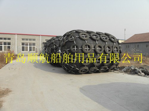 供应船舶防碰撞用橡胶靠球