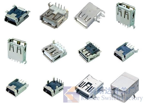 USB插座图面/USB插座图纸/USB插座尺寸图/USB插座规格图/USB插座厂
