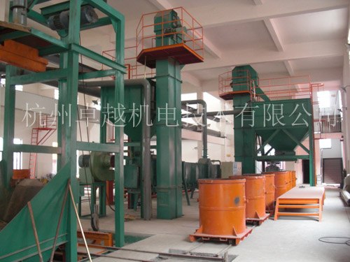 供应杭州卓越年产3千吨汽车配件铸件柔性消失模铸造生产线