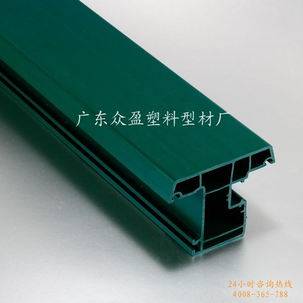 供应upvc门窗型材挤出塑料异型材