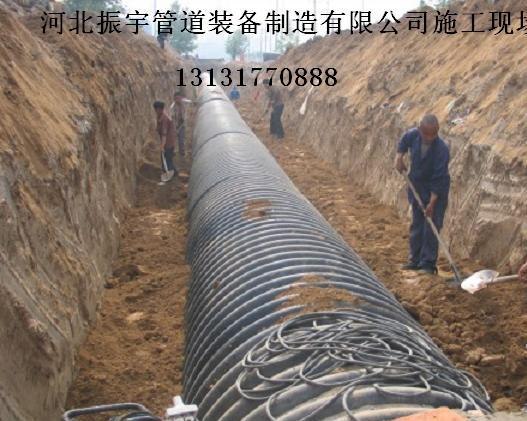 钢带增强聚乙烯（PE）螺旋波纹管