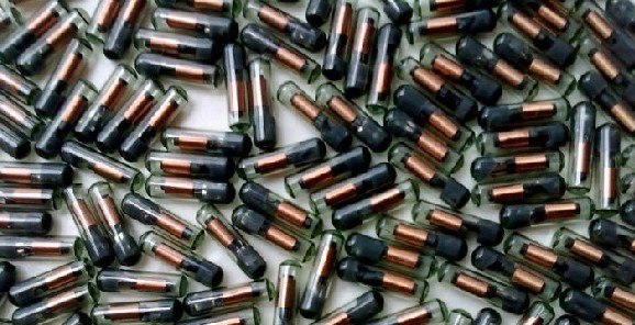 供应低频RFID玻璃管