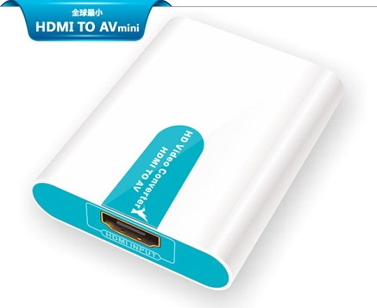 供应LKV381mini HDMI转COMPOSITE转换器